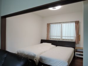 ベッド2つタイプのお部屋