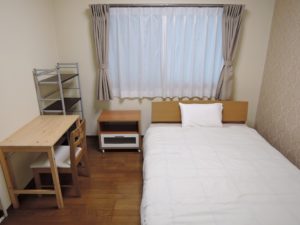 ベッド1つタイプのお部屋
