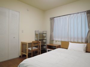 ベッド1つタイプのお部屋