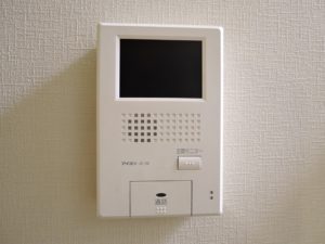 モニター付きインターホン
