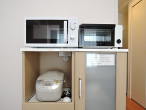 電子レンジ・トースター・炊飯器