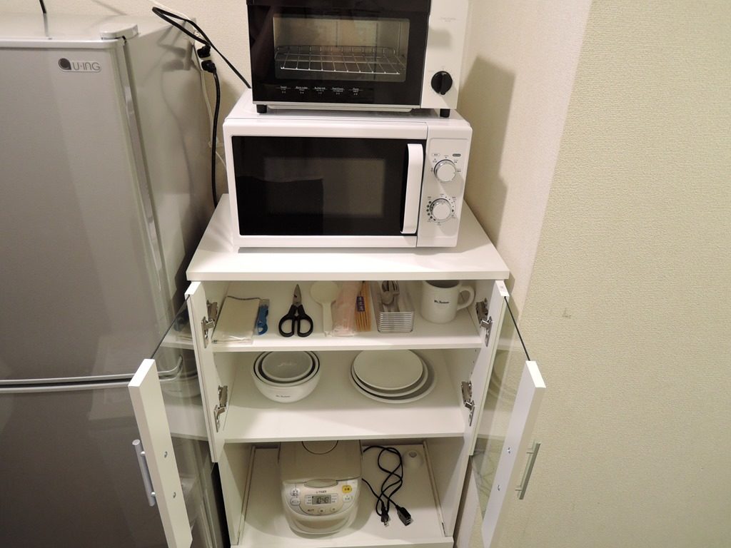 電子レンジ・トースター・炊飯器
