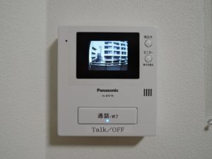 モニター付きインターホン