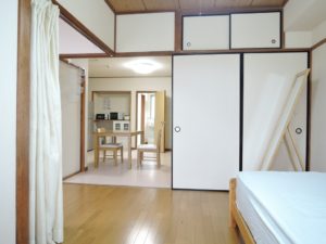 押入れ収納・姿鏡