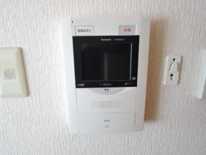 モニター付きインターホン